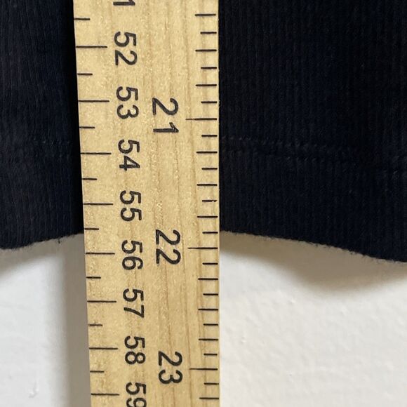 Babaton Aritzia Busy Tank Black Scoop Neck Top Women's Size Small Minimalist - Picture 5 of 9